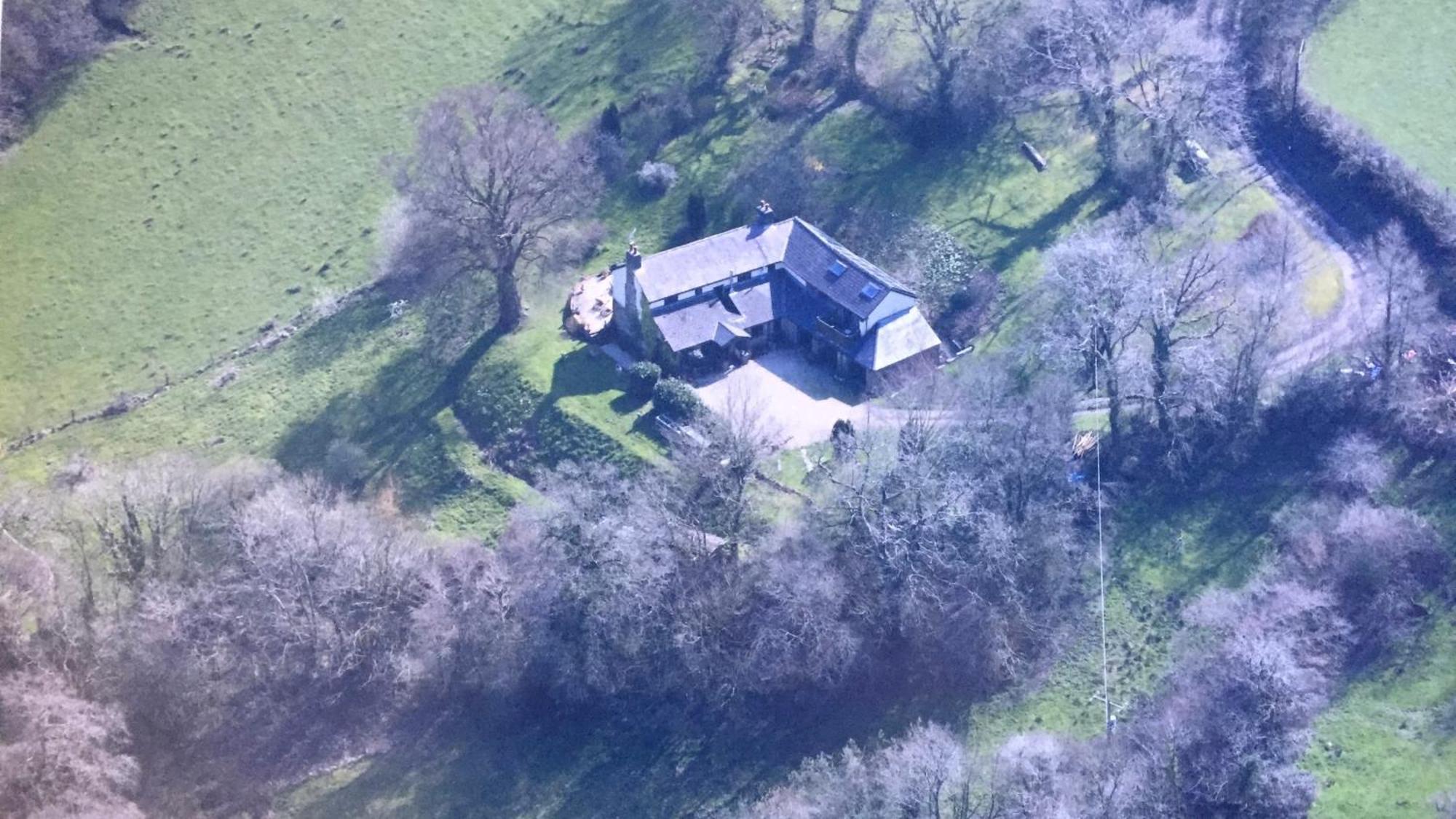 Lower Penrose Old Farmhouse Cottage Launceston Exteriör bild